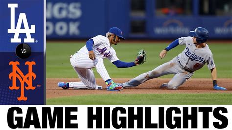 New York Mets. . Mets dodgers highlights